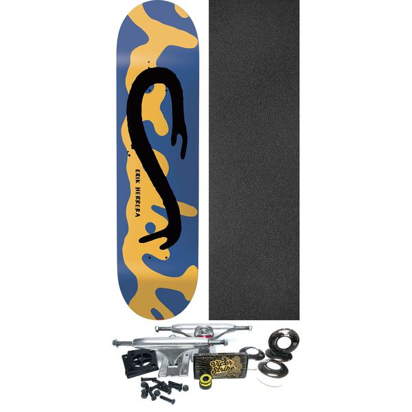 Chocolate Skateboards Erik Herrera McFetridge Drips Skateboard Deck - 8.5" x 32" - Complete Skateboard Bundle